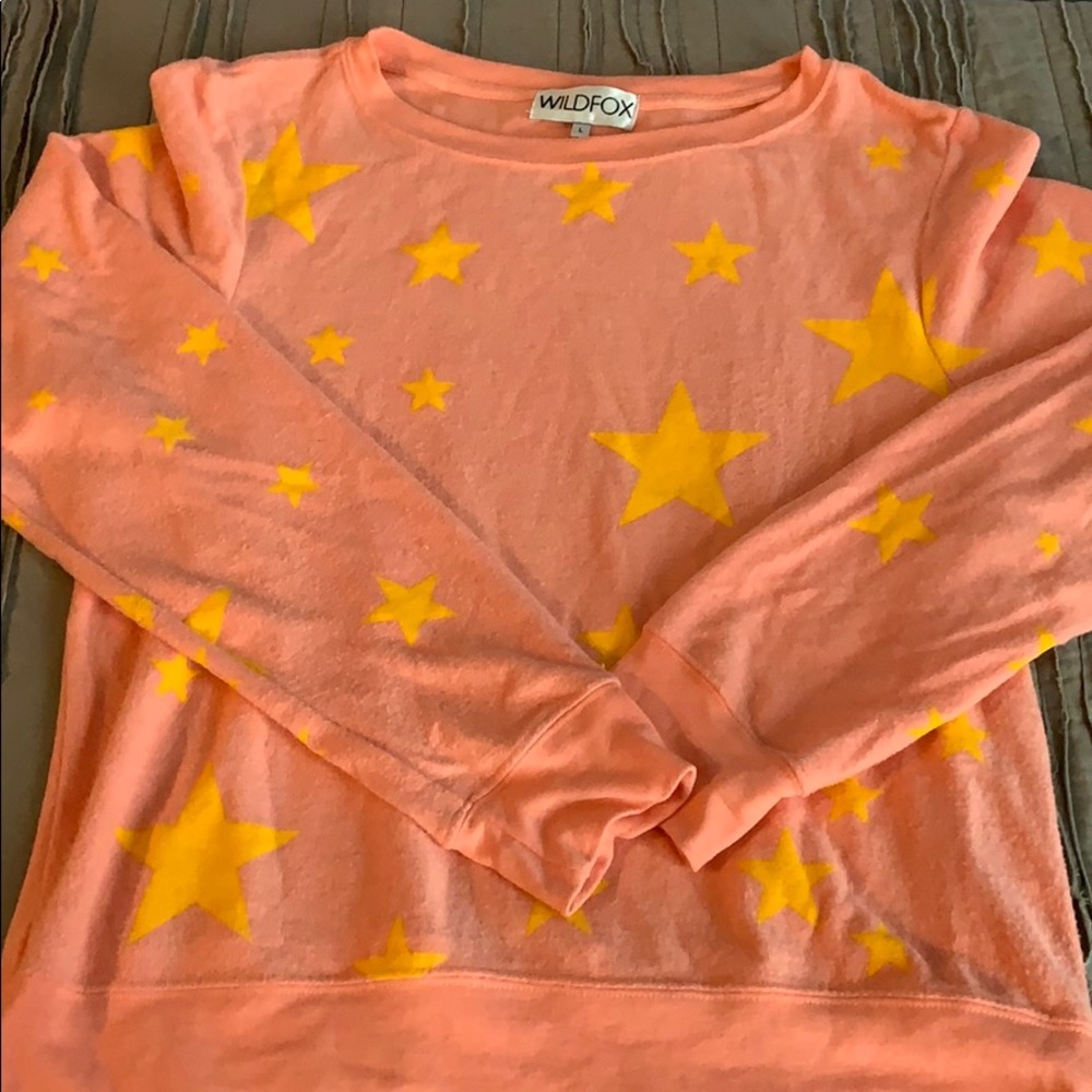 WILDFOX fleece sweatshirt/top